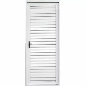 Porta Veneziana 210X85 Aço Pintado