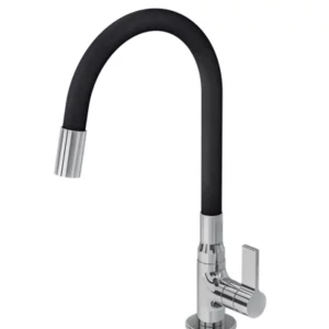 Torneira Cozinha Bancada Gourmet Black 1-4 De Volta - 2191 C70P